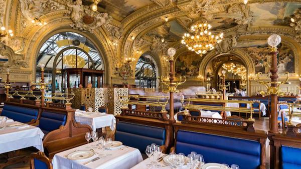 Relooking du restaurant le Train Bleu