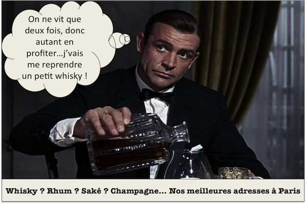 Champagne, whisky, rhum, saké... où les déguster ?